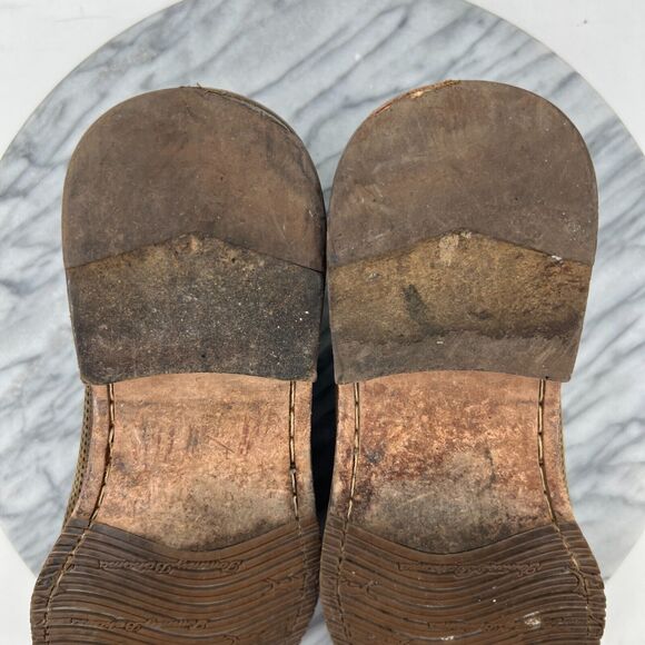 Tommy Bahama Felton Loafer Mens 8 Brown Leather Perforated Slip On Round Toe * - Picture 6 of 12